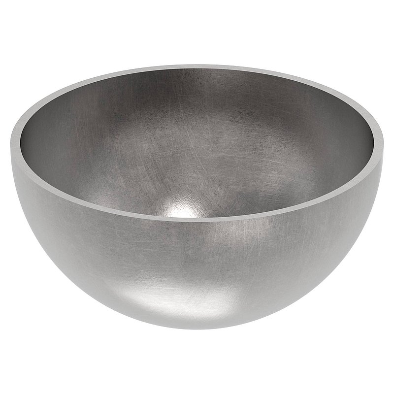 Demi-sphère creuse 76mm