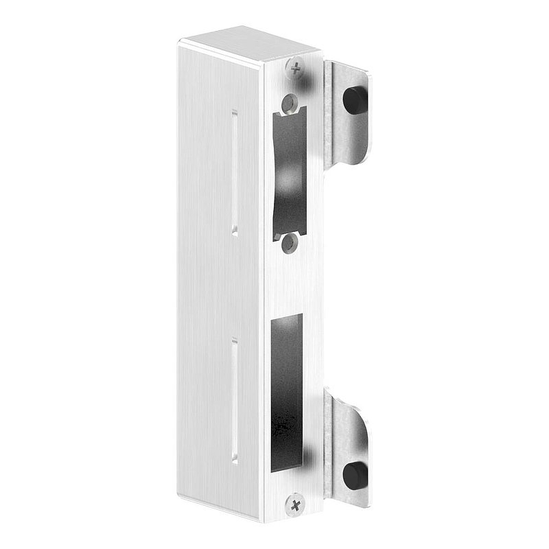 Edelstahlgegenkasten eckig, für Abstand 72mm, zum Anschweißen, 30mm, V2A