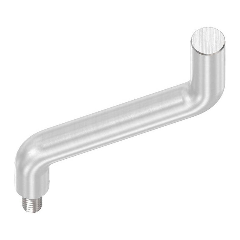 Bracket Ø 14mm, 2x 30° bent, AISI304
