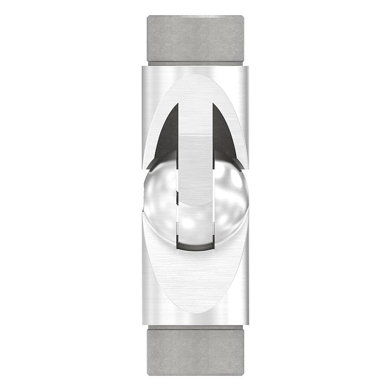 Joint piece, for tube 42,4 x 2,0mm, AISI304