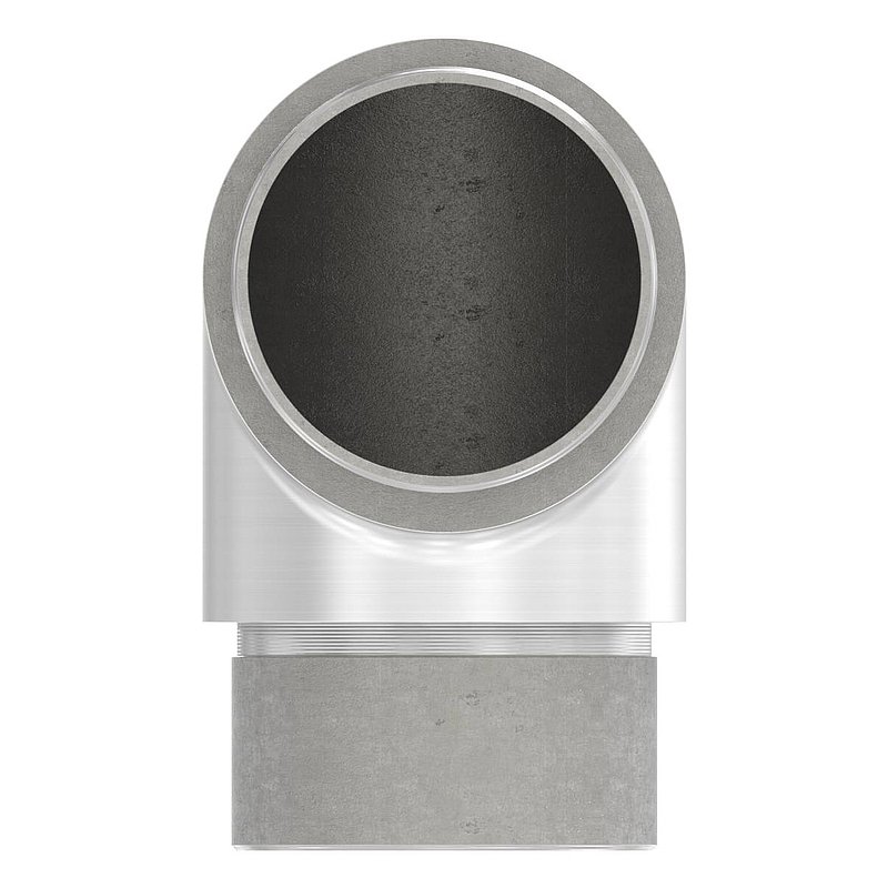 Eckstück 90° kurz, für Rohr 42,4 x 2,5mm, V2A