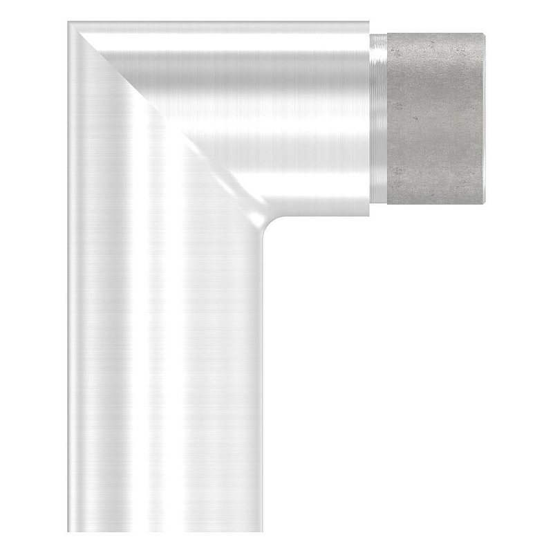 Endbogen 90°, für Rohr 33,7x2,0mm, V2A