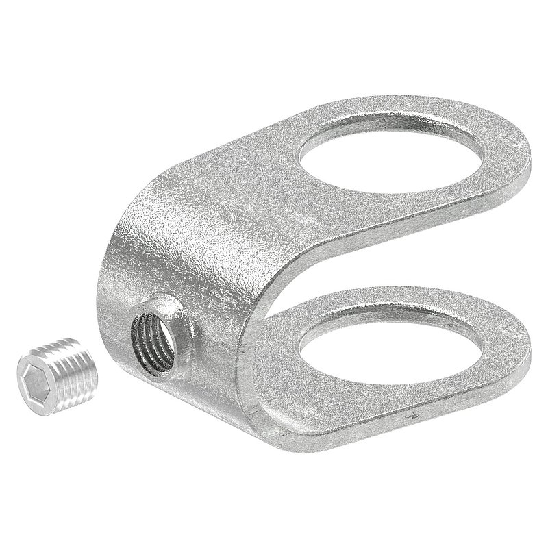 Kreuzstück, offen, für Rohr Ø 42,4mm
