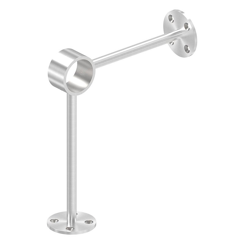 Footrail support, for tube 42.4 mm, AISI304