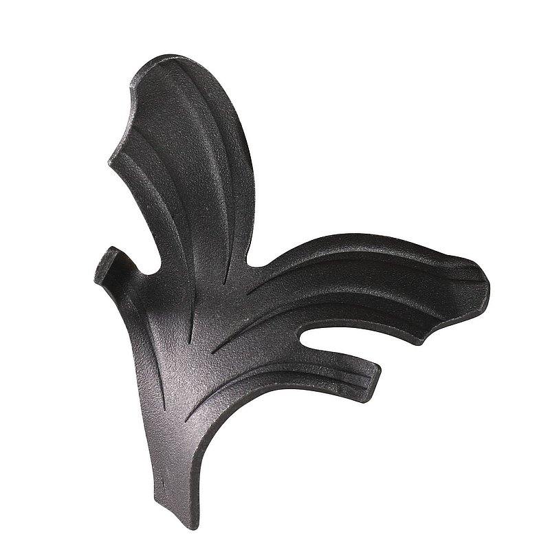 Leichtbarockblatt 2,0mm, 65x65mm, RE