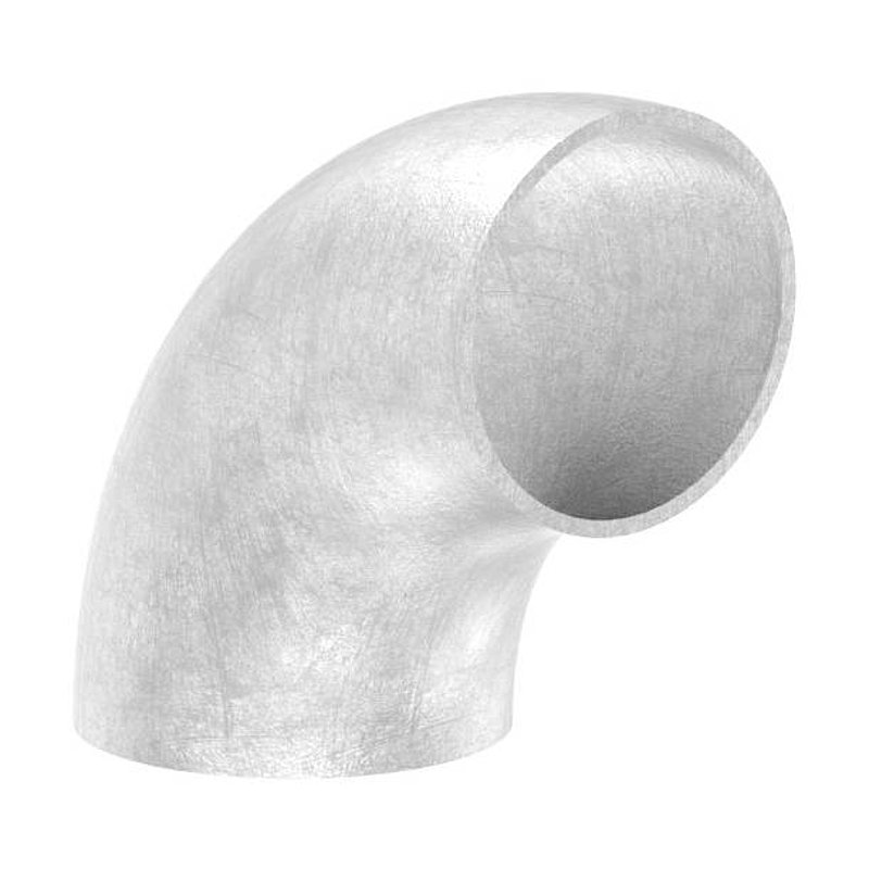 Schweißbogen 90°, 48,3 x 2,0mm, ungeschliffen, V4A