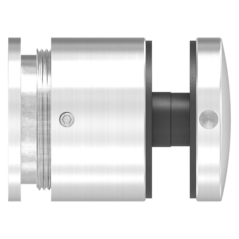 Point de fixation 52mm, plat, réglable, V2A