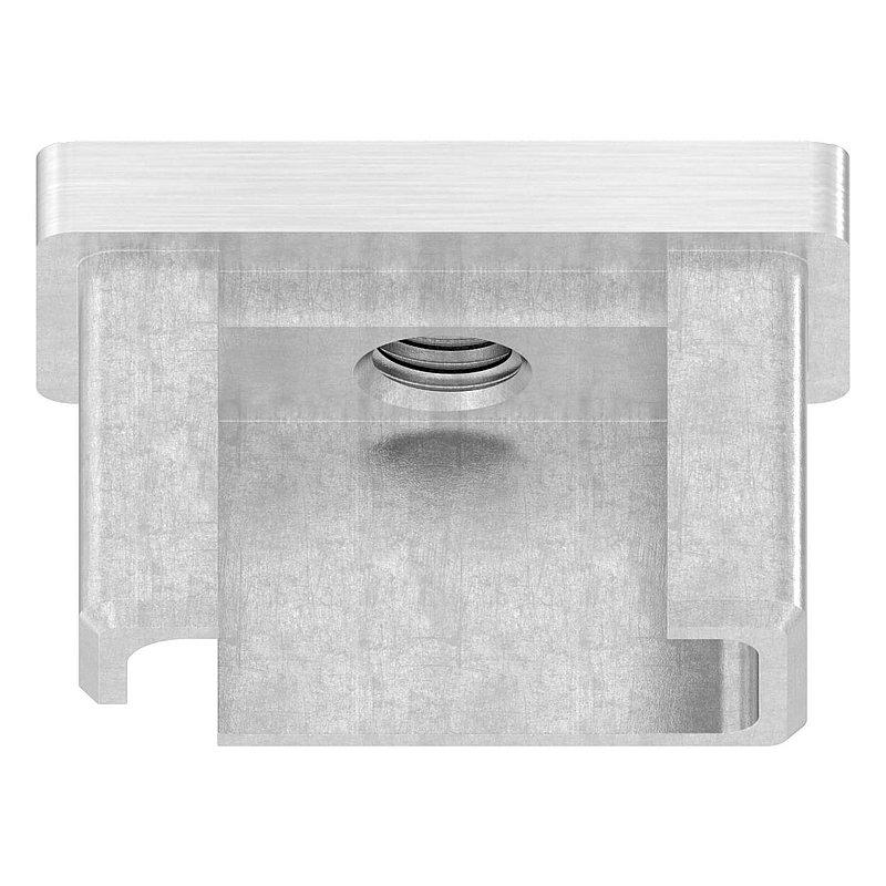 Push-in cap, for tube 40x20x2.0mm, AISI316