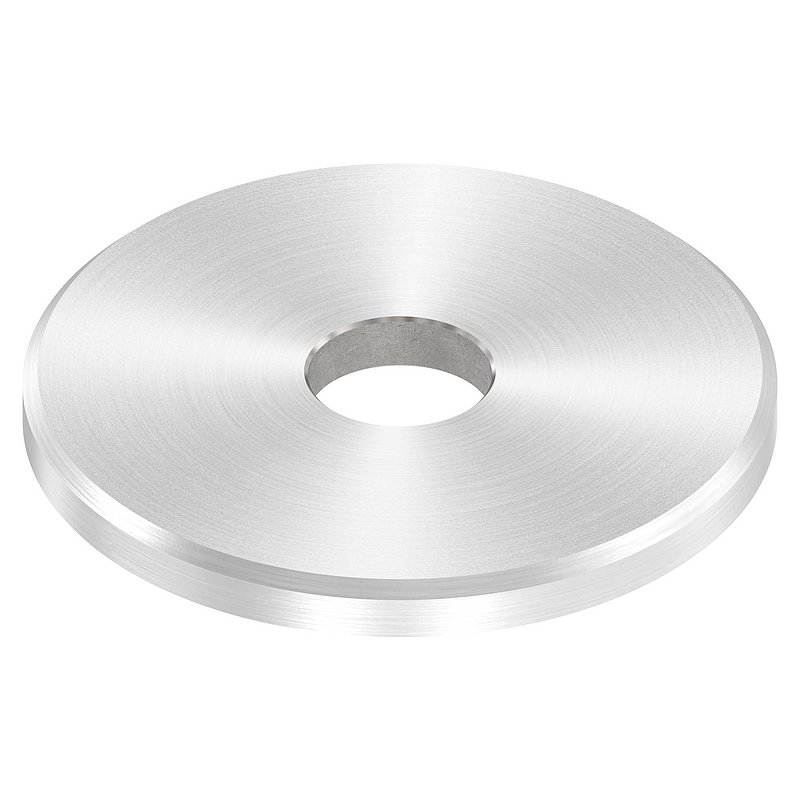 Ronde, Ø 50x4mm, mit Bohrung 12,2mm, V2A