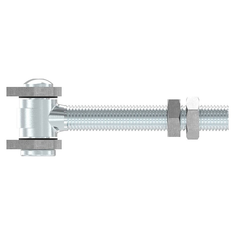 Door hinge M22, galvanised