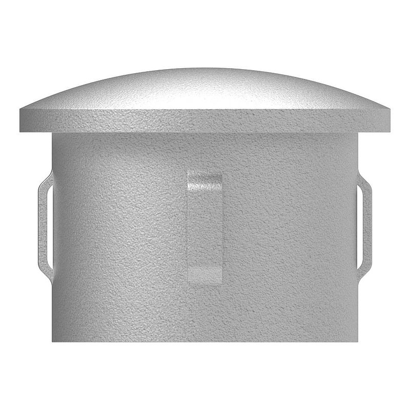 Bouchon en acier, pour tube 42,4mm, galvanisé