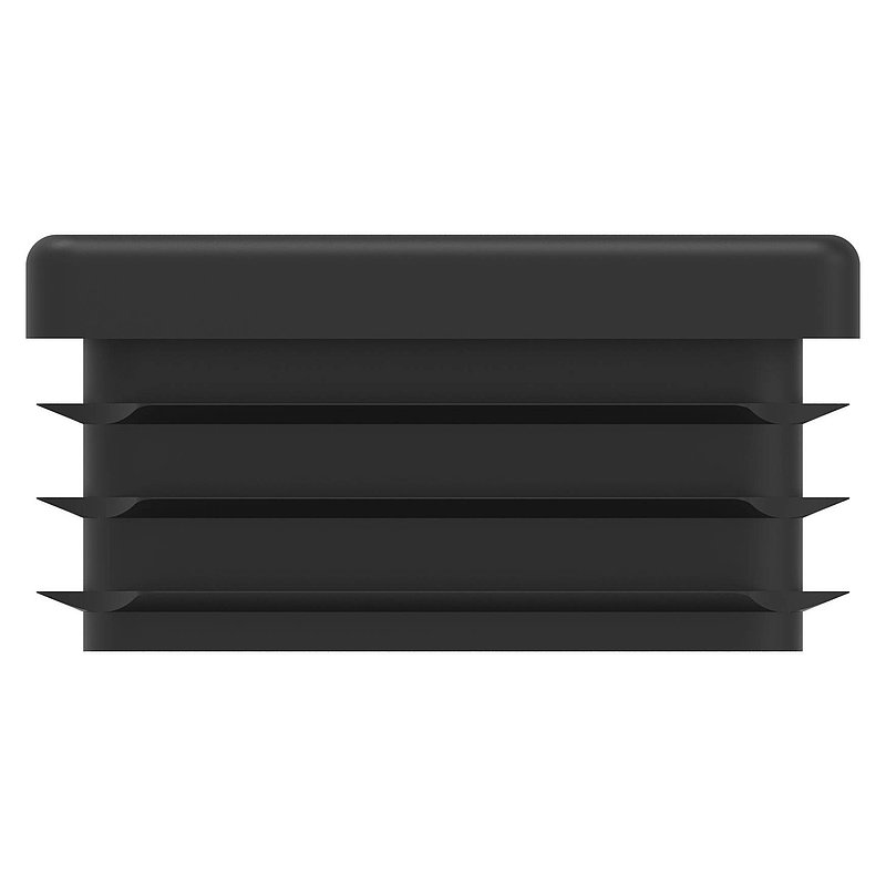 Kunststoffkappe für Rechteckrohr 80x40mm