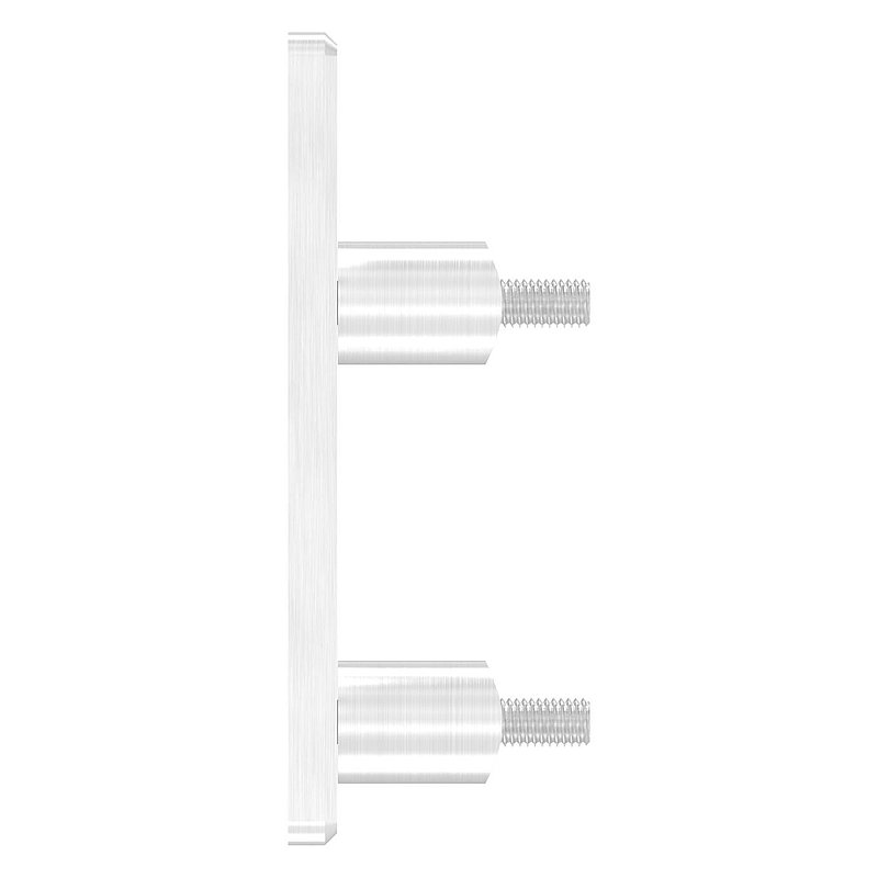 Wall mounting for railing posts 48.3 mm, AISI304