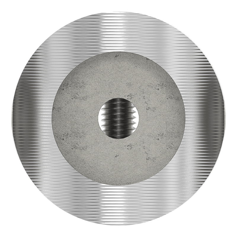 Anschlussstück 90°, Anschluss oben: 48,3mm, V2A