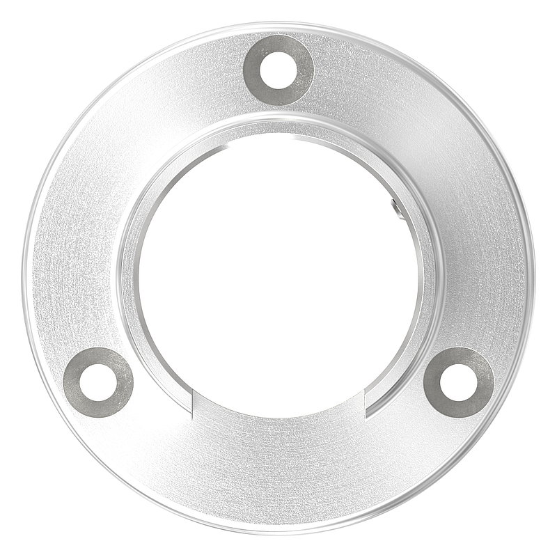 Embase murale pour tube à fond de gorge Ø 48,3mm, V2A