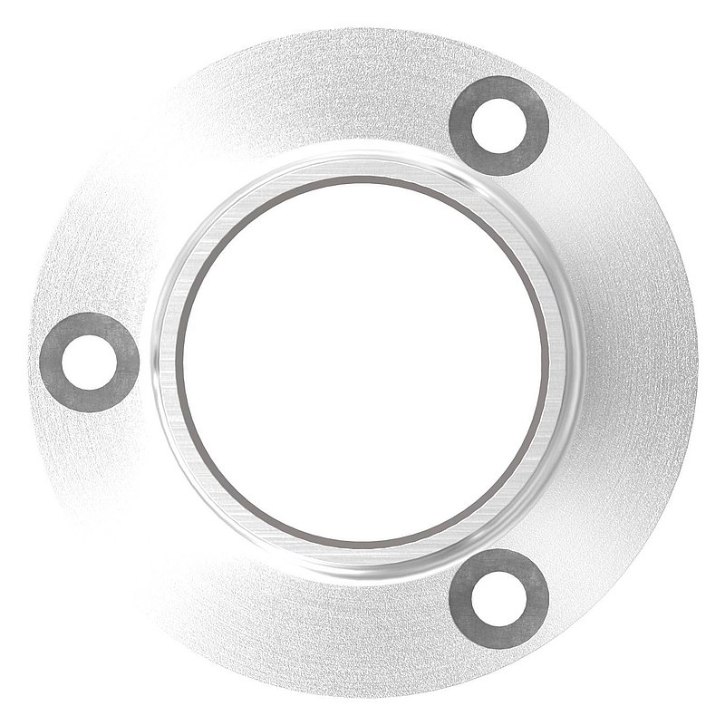 Wall and floor anchor, for tube 42.4 mm, AISI316
