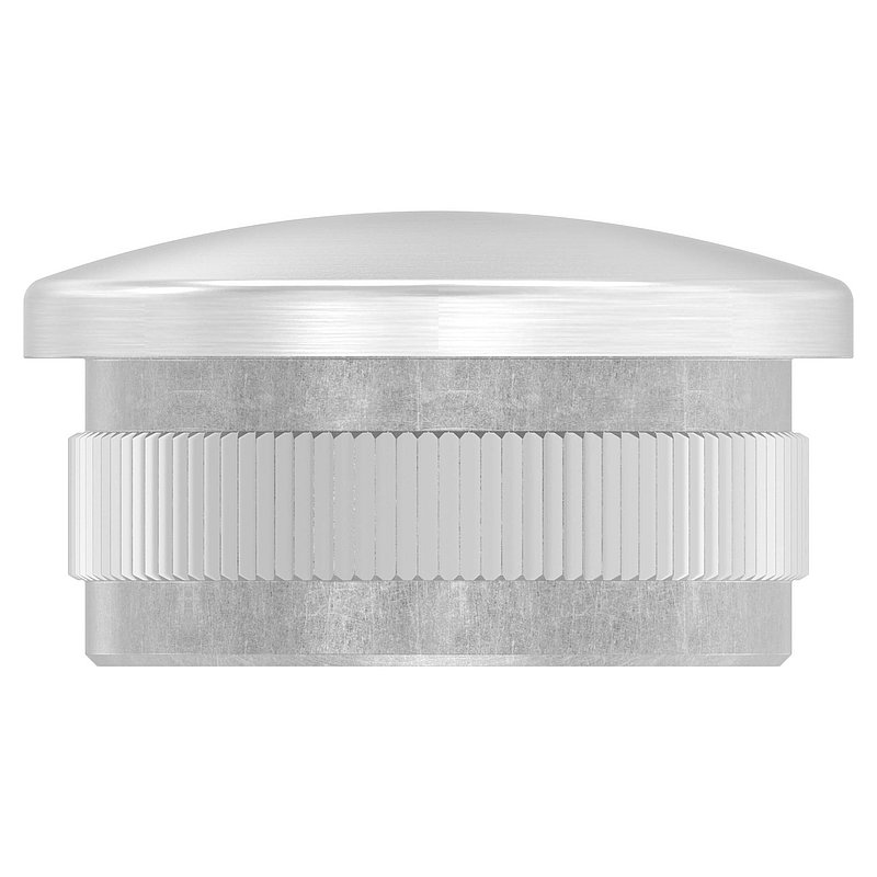 Rohrabschlussstopfen, für Rohr 33,7x2,0mm, V2A