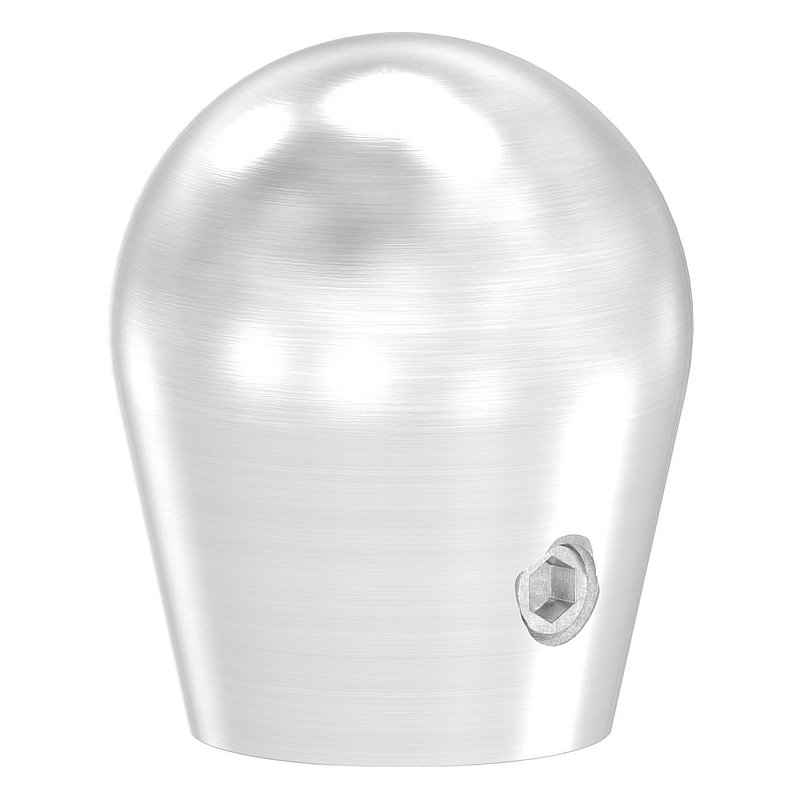 Endkappe für 14mm Rundmaterial, V2A