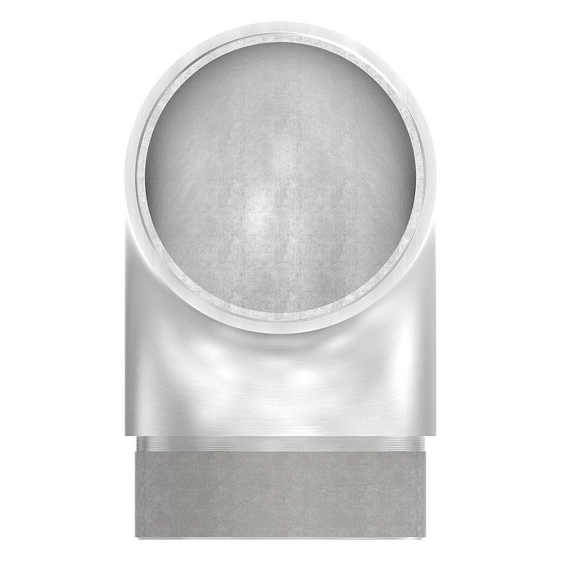 Tube coudé à 90°, pour tube Ø 60,3x2,0mm, V2A