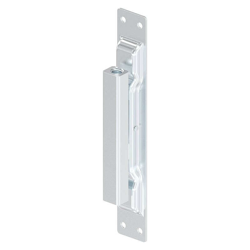 Kantriegel mit Breite 24mm und Gewinde M8, verzinkt