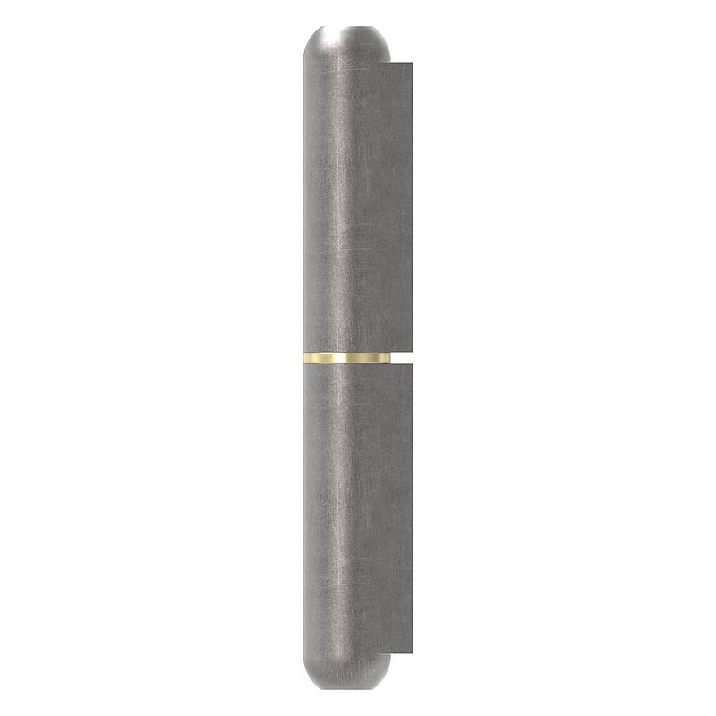 weld-on wire with brassring and pin, length 120mm