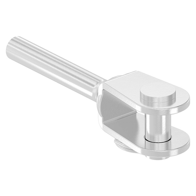 Châpe à sertir pour câble Ø 8mm, V4A