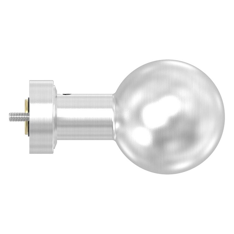 Drückerknopf, Ø 50mm, drehbar, V2A