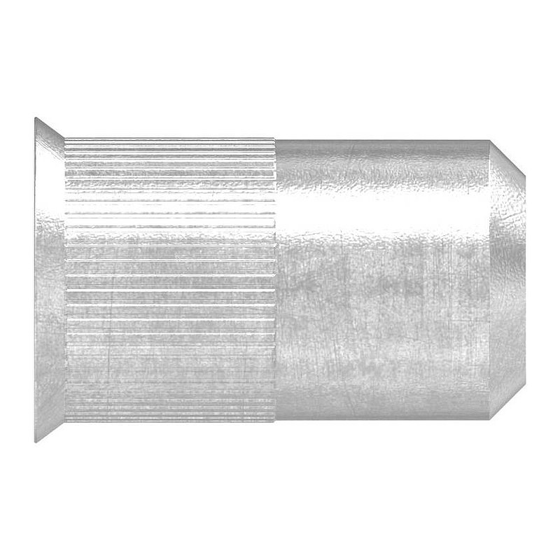 Blind-Einnietmutter, V2A, M5/Loch 7mm, V2A