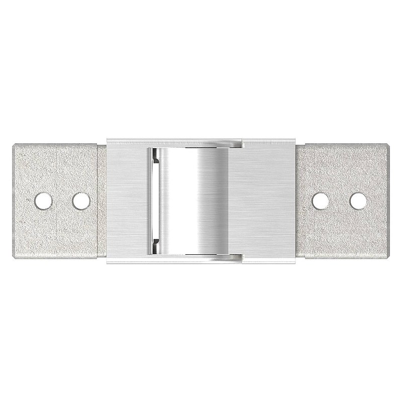 Flexible connector for 40x40mm square groove, AISI316