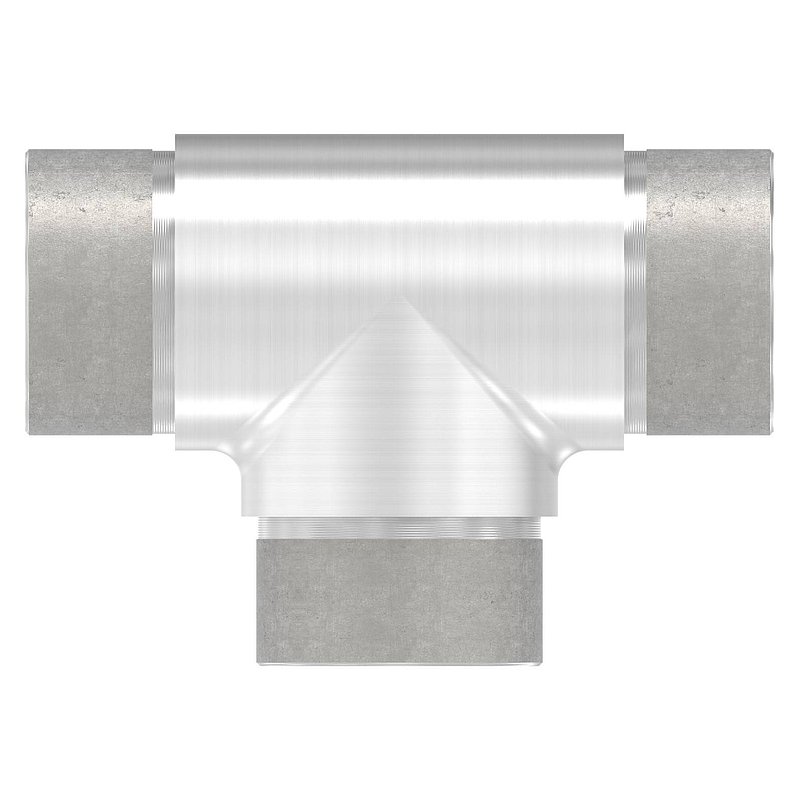T-Stück, für Rohr 42,4x2,0mm, V2A