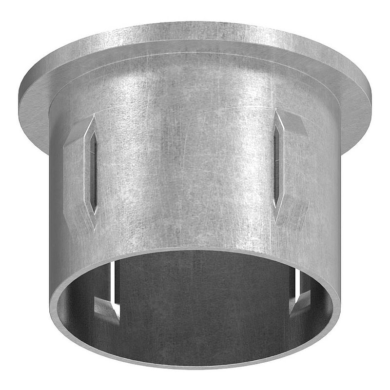 Steel end cap, for tube 42.4mm