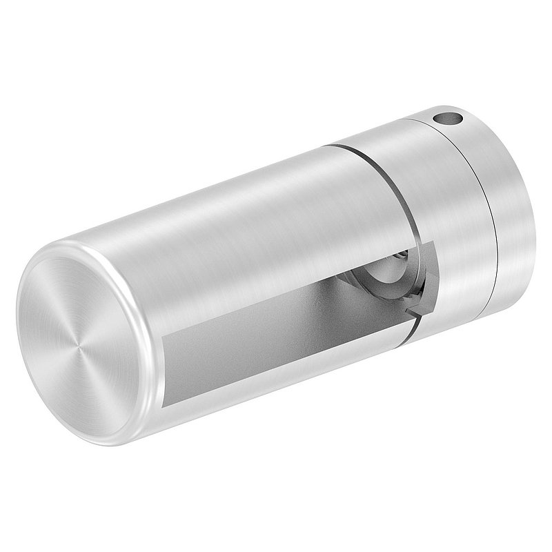 Brenk base holder for flat bars 50x10mm, ALU