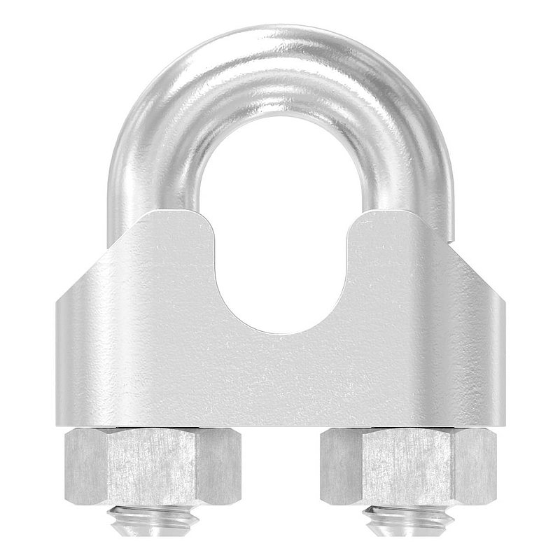 Drahtseilklemmen für Seil 8mm, V4A