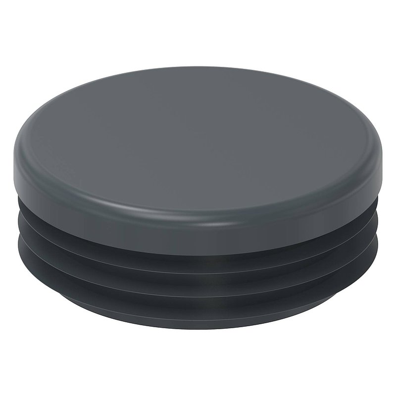 Kunststoffkappe für Rundrohr 42,4mm