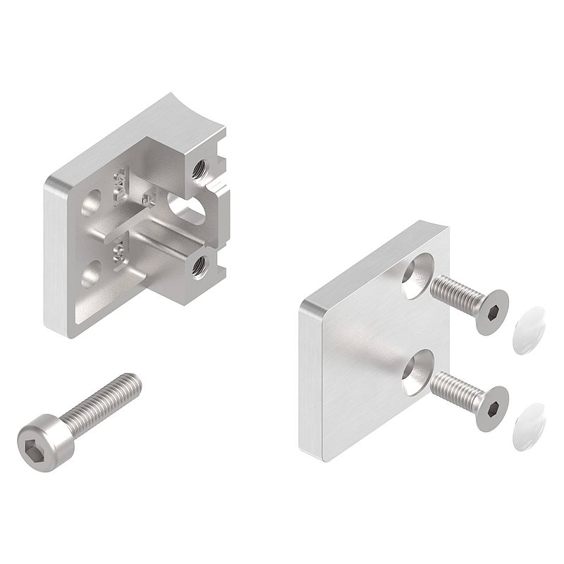 Pince à verre modèle 22, jonction: 42,4mm, V2A