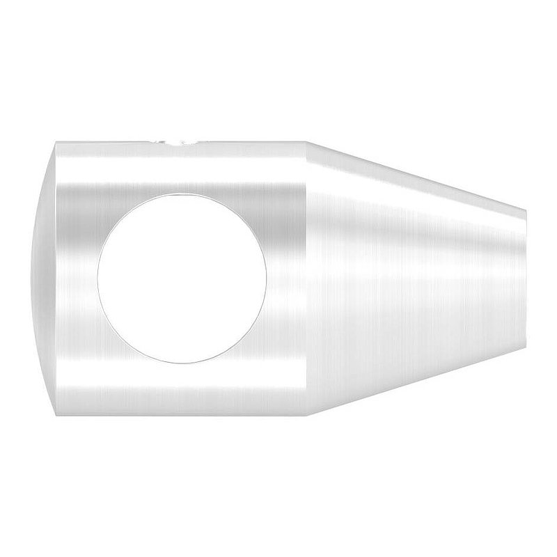 Cross bar holder with M6 thread, 12.2 mm bore, AISI304