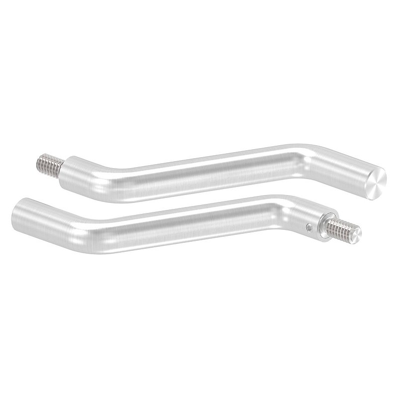 Bügel Ø 14mm, 2x 30° gebogen, V2A