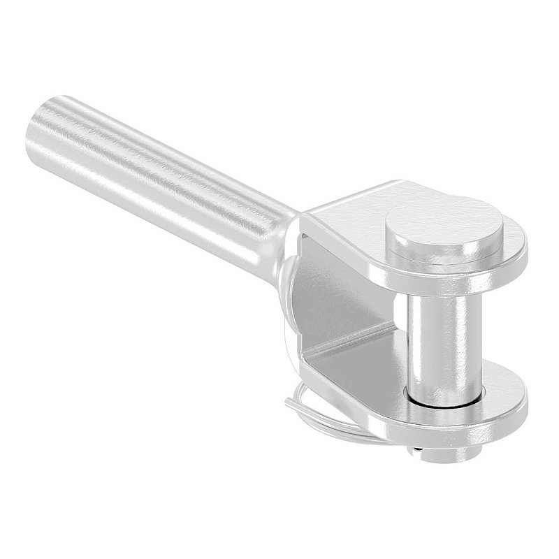 Châpe à sertir pour câble Ø 5mm, V4A