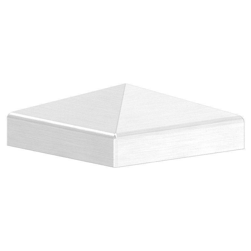 Pyramidenkappe, für Rohr 50x50mm, V2A