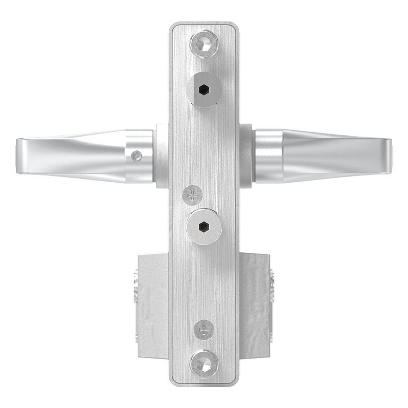 grille gate lock GTS 2 for tube thickness 60-80mm, blank housing