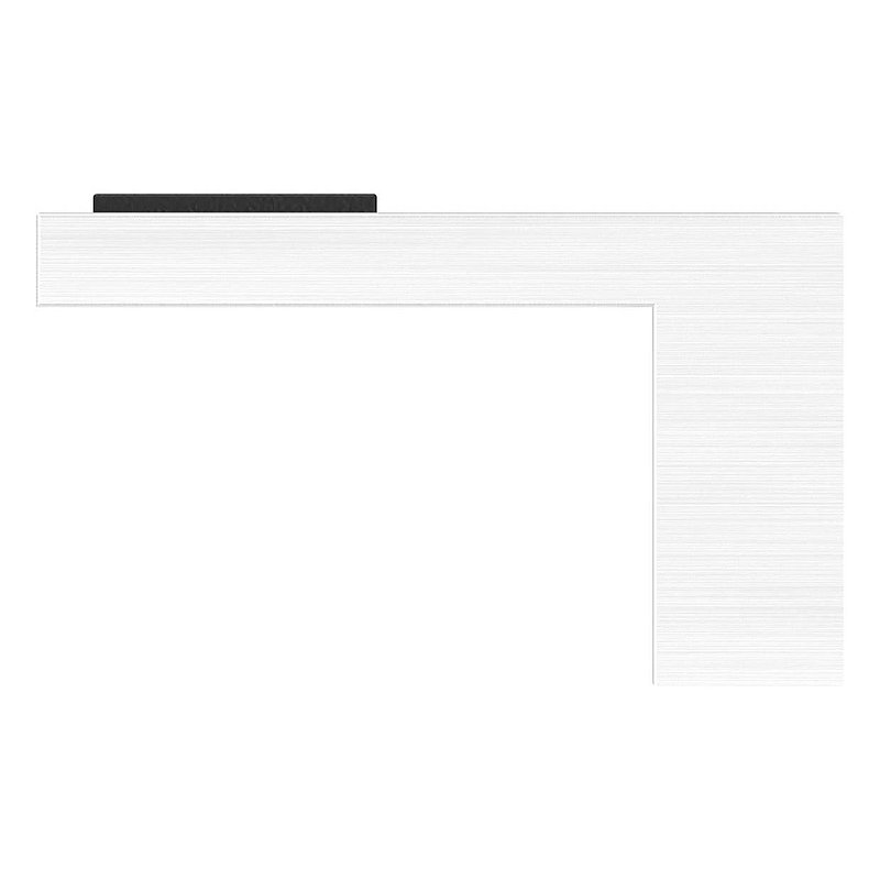 Halteboden mit Anschluss 33,7mm, V2A
