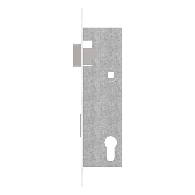 Rohrrahmenschloss verzinkt, Abstand 92 mm verzinkt, Dornmaß 40mm