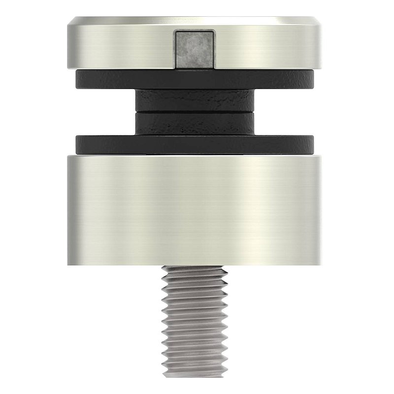 Glass point holder 30mm, connection: flat, VA effect