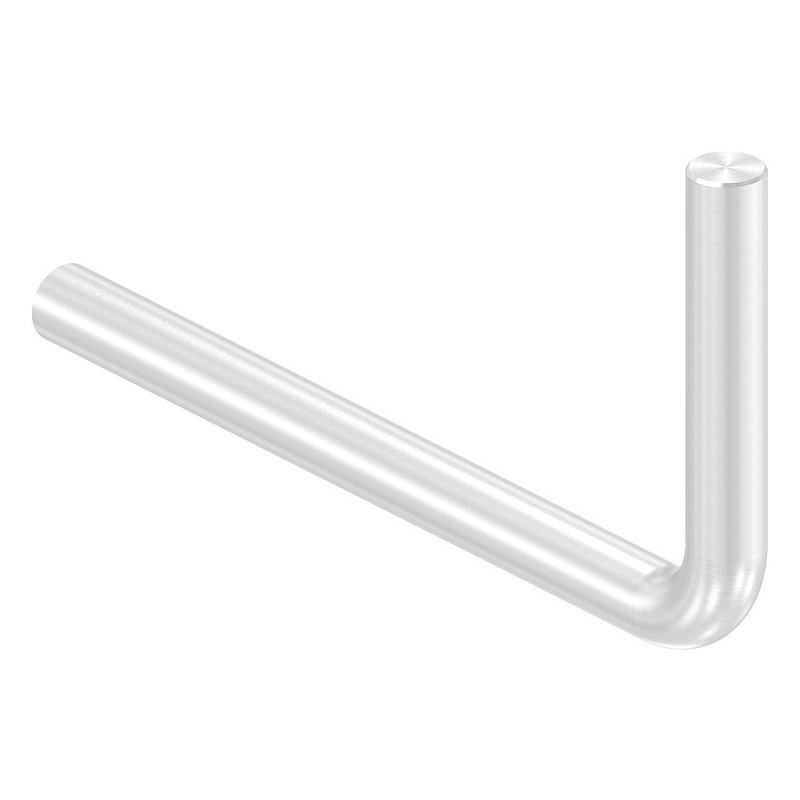 Bügel Ø 12mm, 90° gebogen, ohne Gewinde, V2A