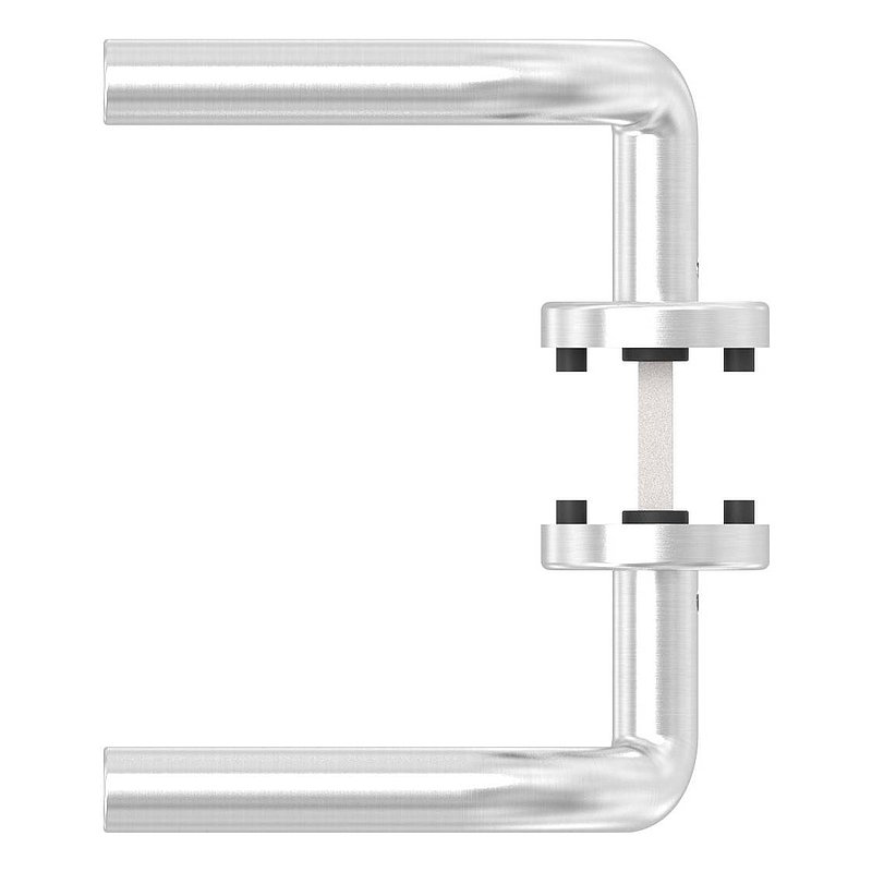 Paire de poignée de porte, pivotante, V2A