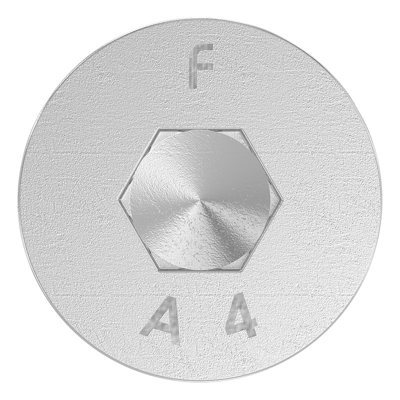special screw M8 x 20, AISI316, 40 pcs