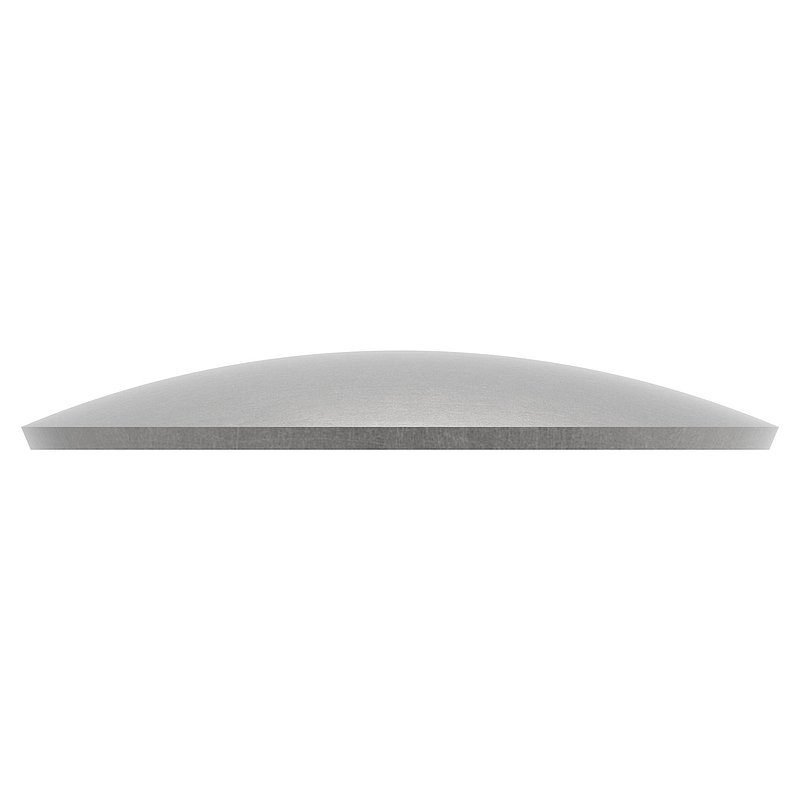 Halbrundschale 76x2,5mm, H: 10mm