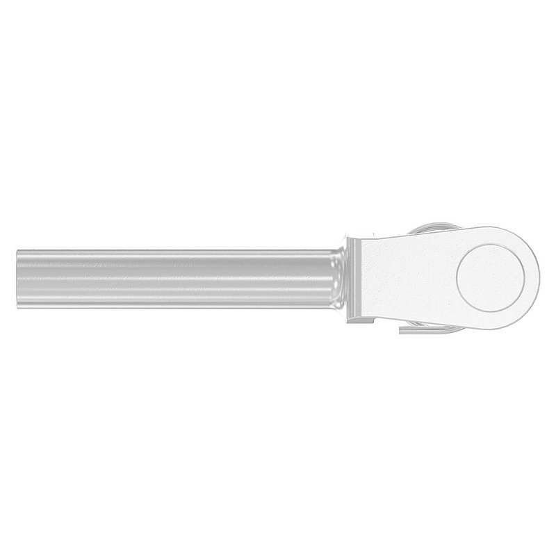 Gabelterminal mit Innengew. M5 links, V4A