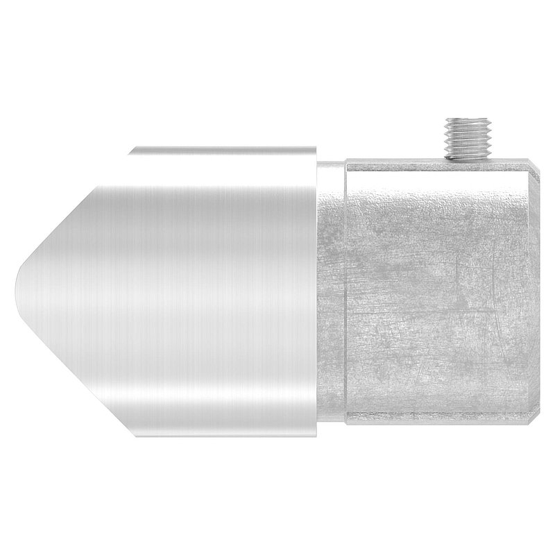 Anschlussstück 90°, Anschluss oben: 48,3mm, V2A