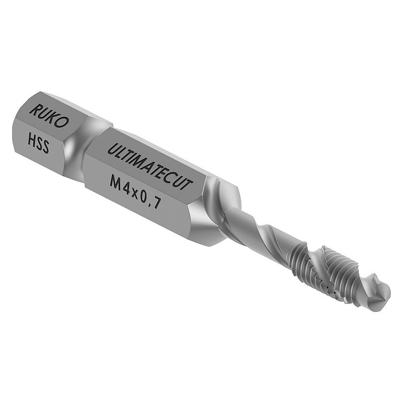 Taraud combiné BIT HSS M4x0,7